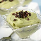 Cool and Creamy Mint-Chip Mousse